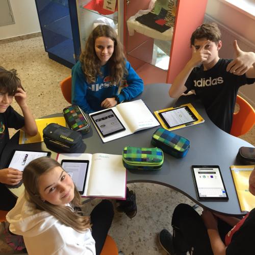 Arbeit Tablet